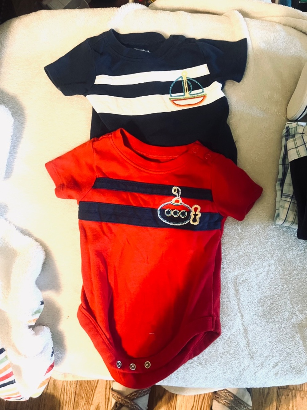 Lot 3-6 Mo Boys Summer Clothes Old Navy - Picture 5 of 6